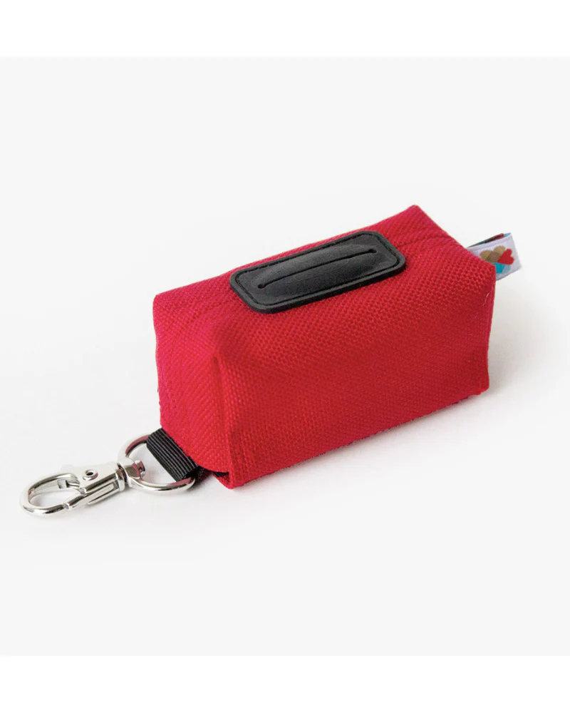 Funston Poo-Bag Dispenser in Red (Made in the USA) - Image 3