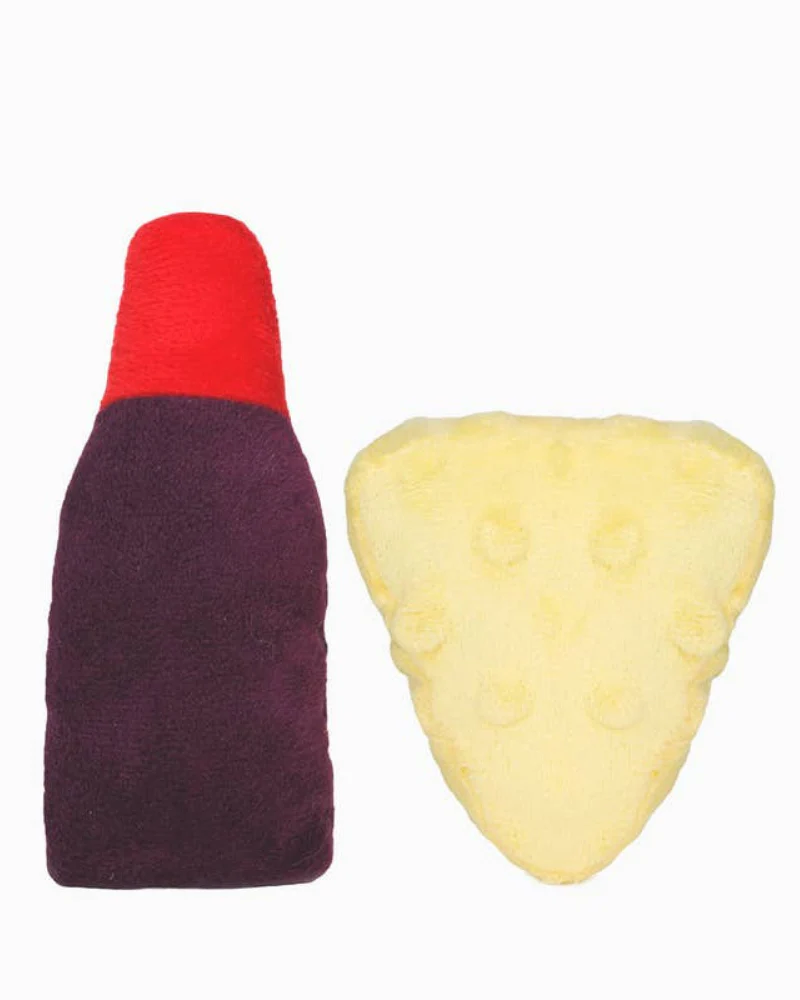 Wine & Cheese Catnip Toy - Image 4