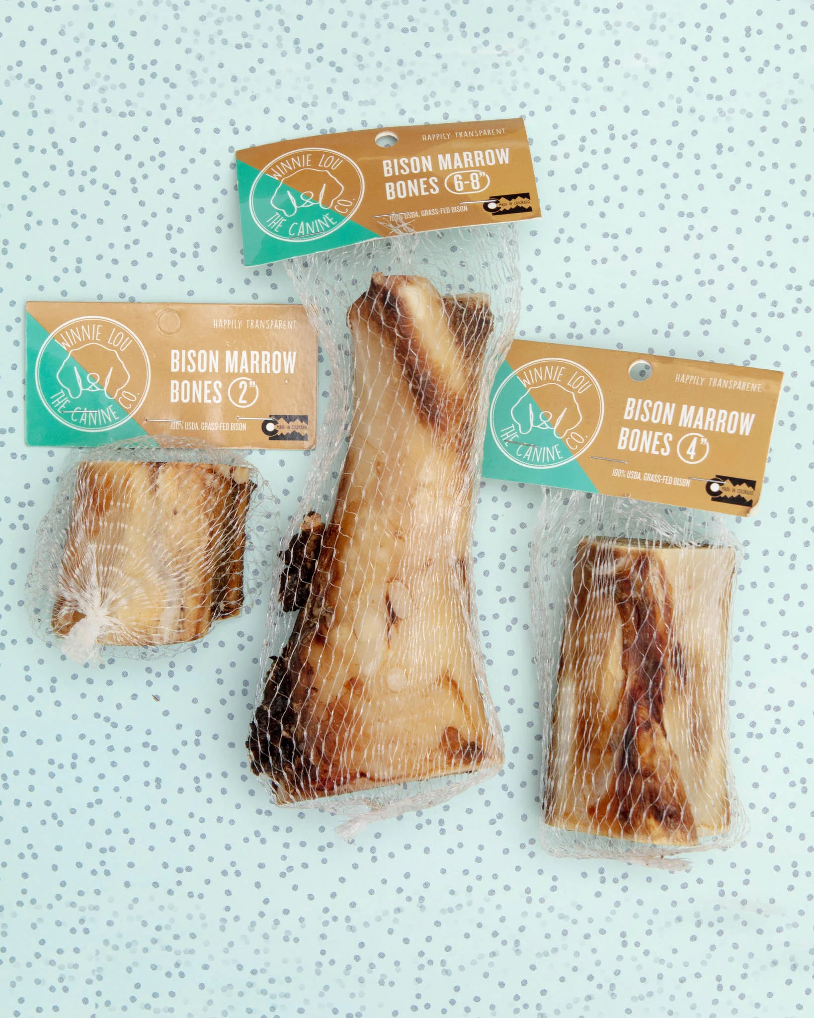 Bison Marrow Long-Lasting Chew Bones - Image 2
