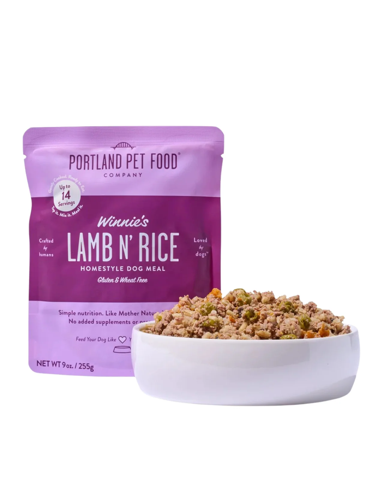 Winnie's Lamb N' Rice Meal Pouch for Dogs (Made in the USA) - Image 3