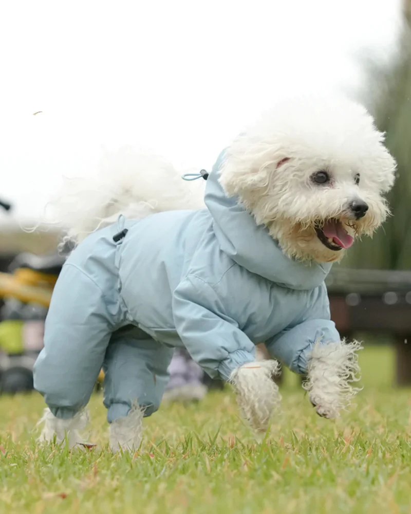 Fleece-Lined Winter Coverall for Dogs - Image 10