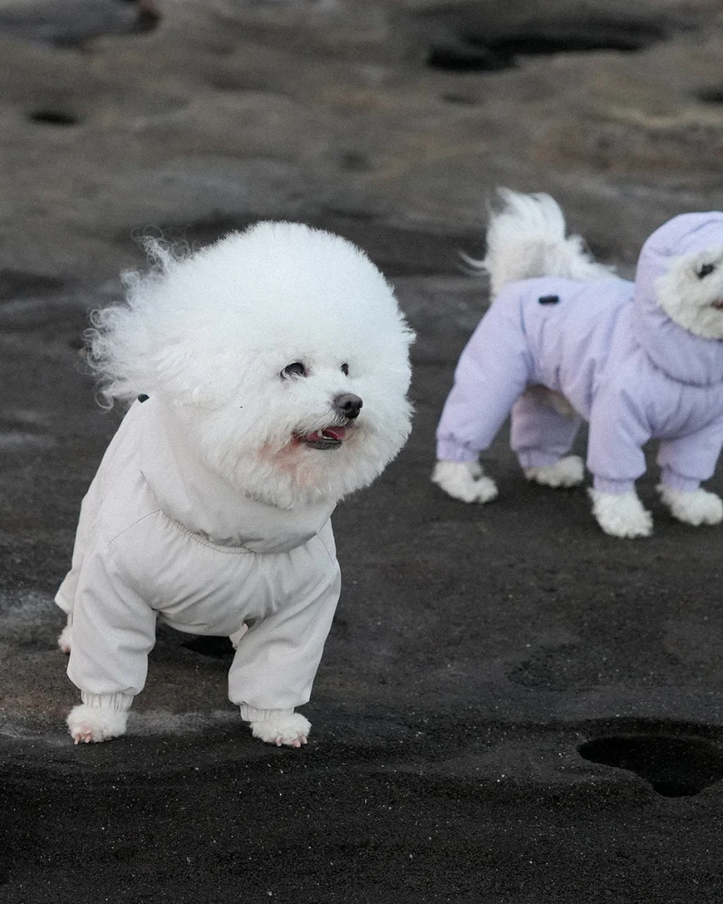 Fleece-Lined Winter Coverall for Dogs - Image 22