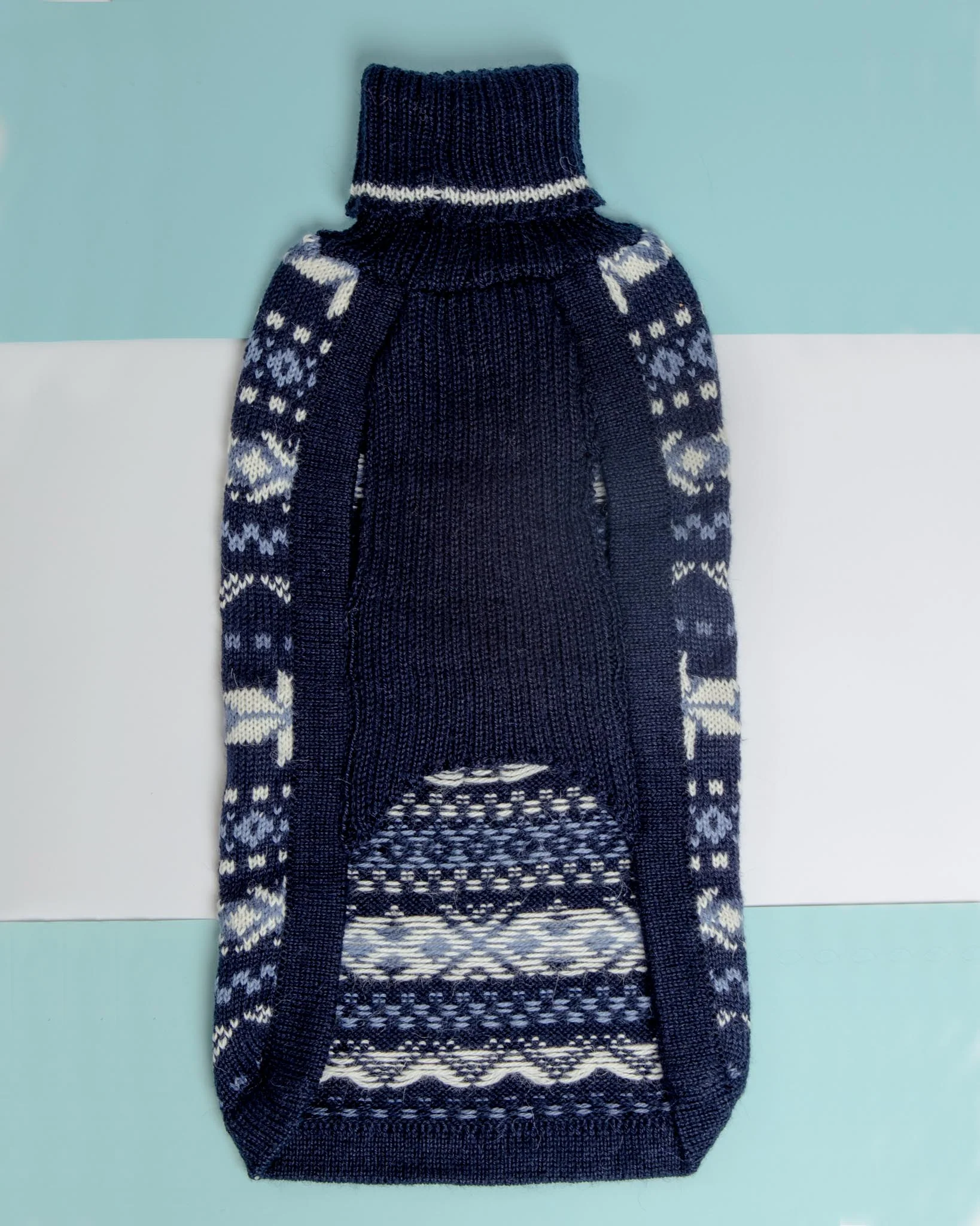 Starry Night Alpaca Blend Dog Sweater (FINAL SALE) - Image 6
