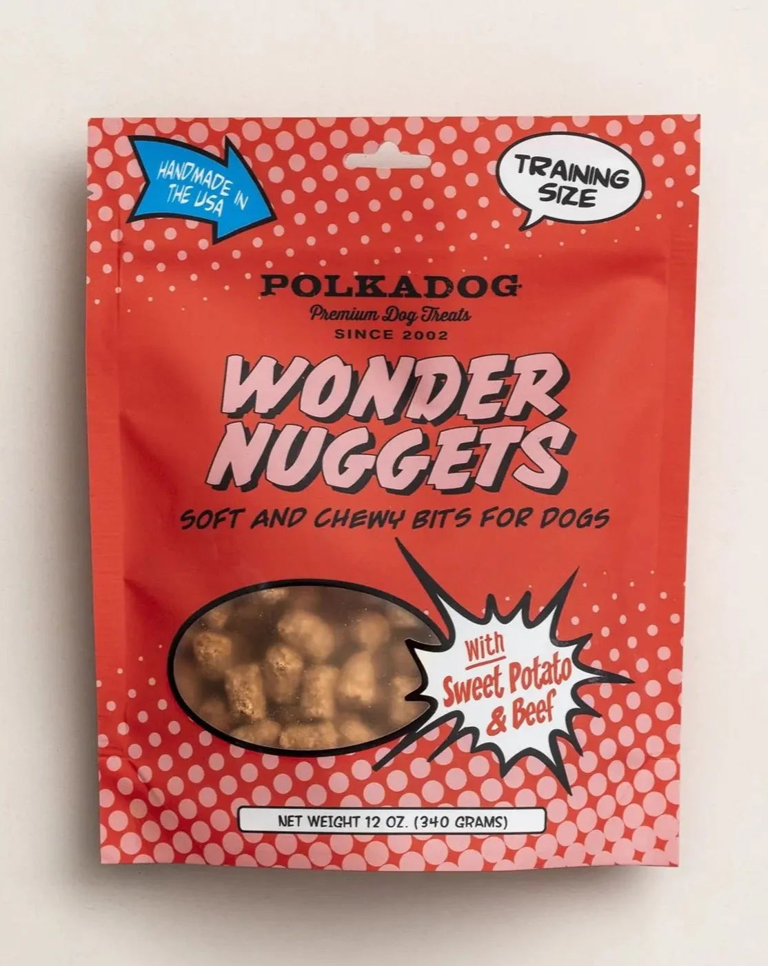 Wonder Nuggets Soft Sweet Potato & Beef Dog Treats - Image 2