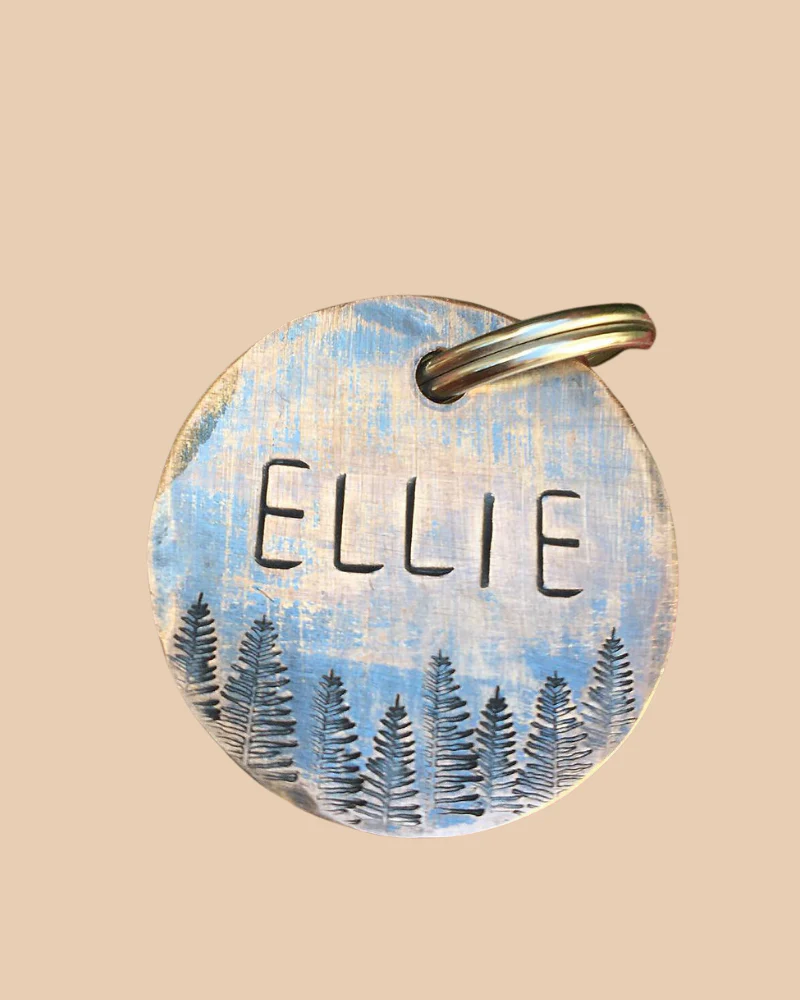 Woodland Custom Dog ID Tag (Custom/Drop-Ship) (Made in the USA) - Image 3