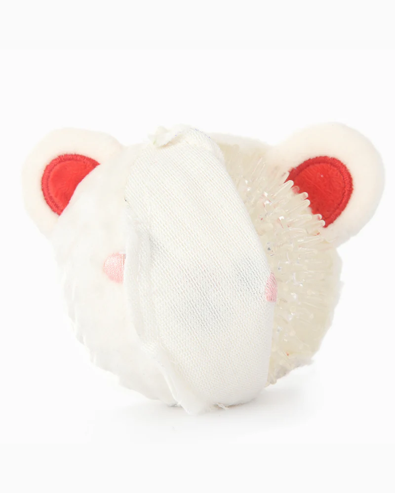 Woof Love Bear Squeaker Ball Dog Toy - Image 3