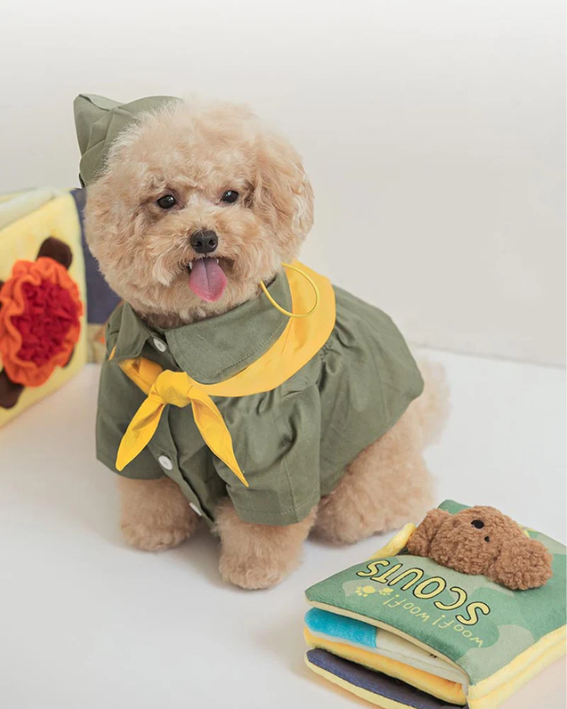 Woof Scouts Nosework Dog Book Plush Toy - Image 13