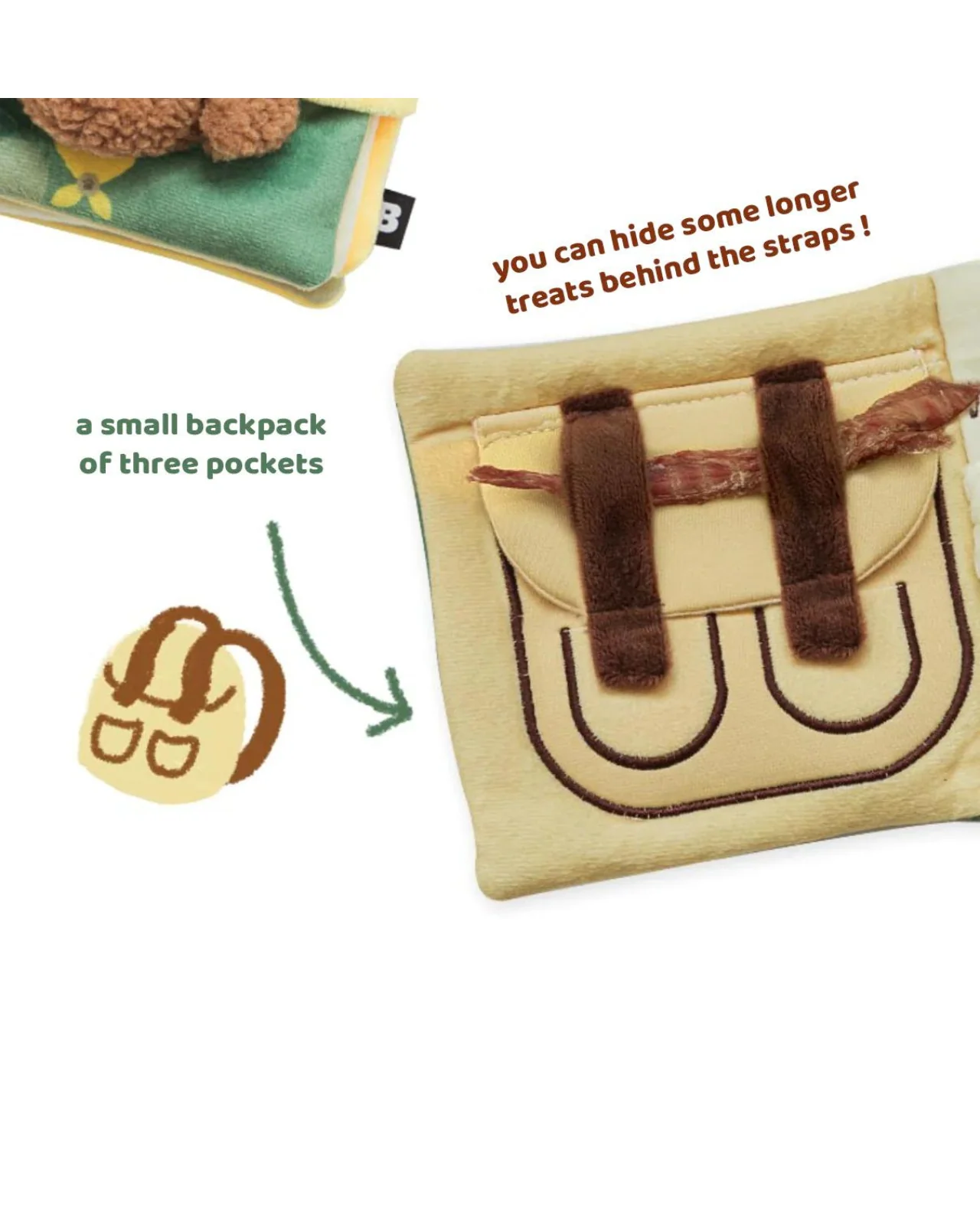 Woof Scouts Nosework Dog Book Plush Toy - Image 6