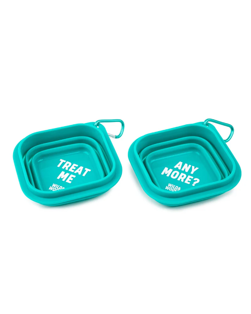 Wild & Woofy Collapsible Dog Bowl Set - Image 3