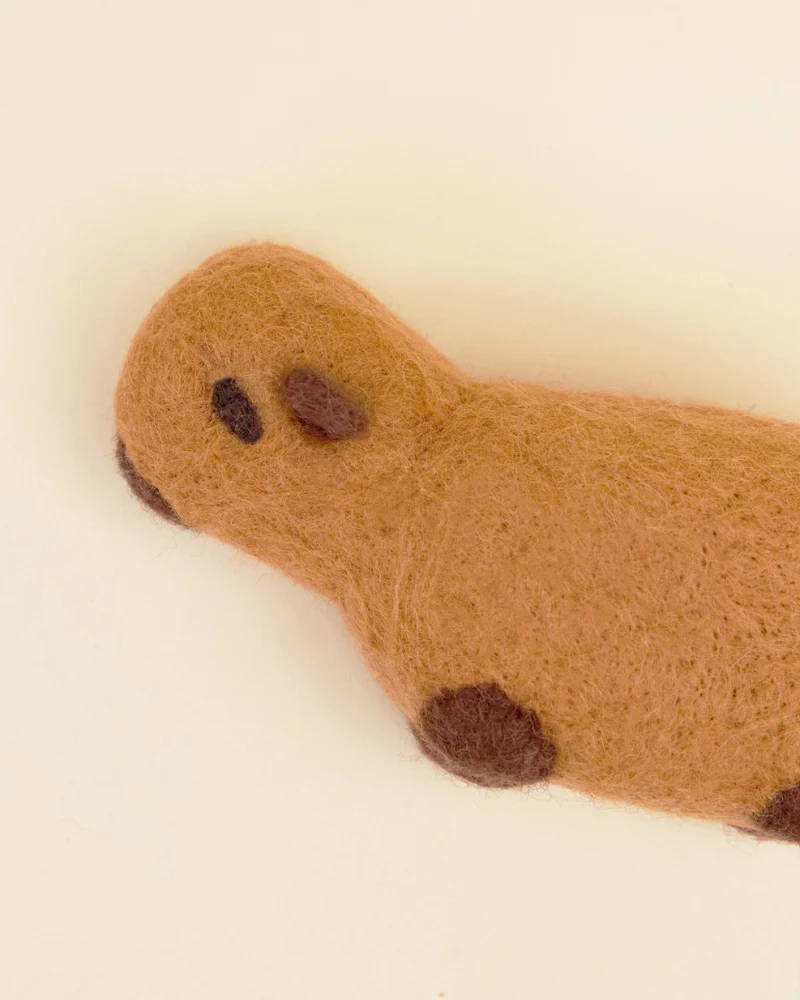 Wool Capybara Dog Toy - Image 4