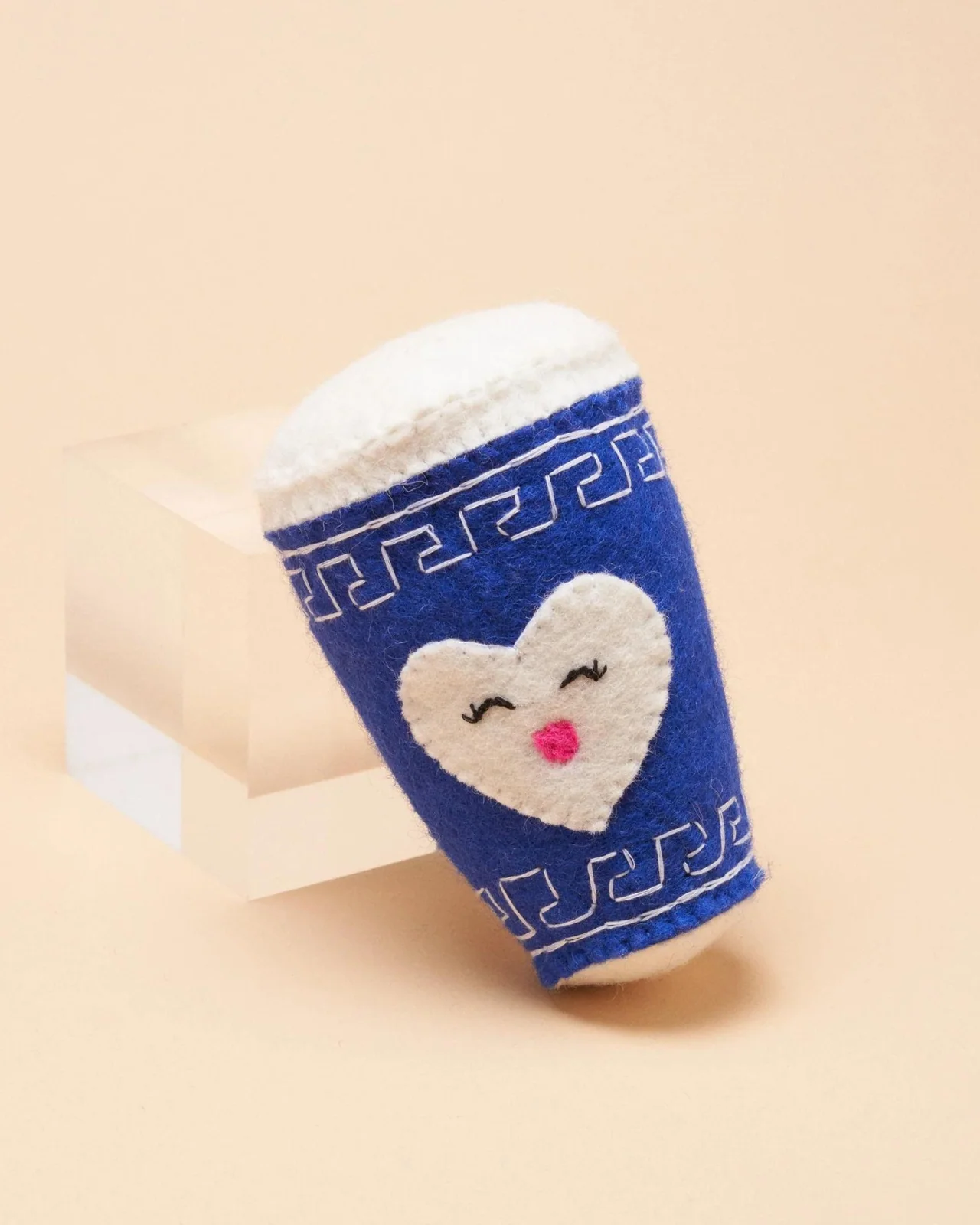 Wool NYC Coffee Cup Squeaky Dog Toy - Image 2