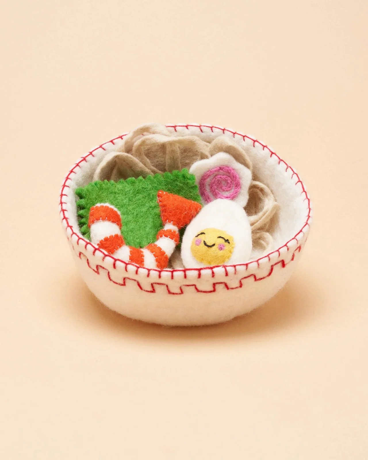 Wool Ramen Bowl Dog Toy - Image 4