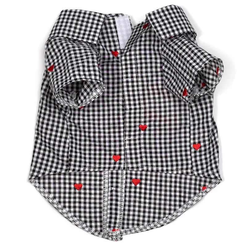 WORTHY DOG | Gingham Hearts Shirt - Image 2