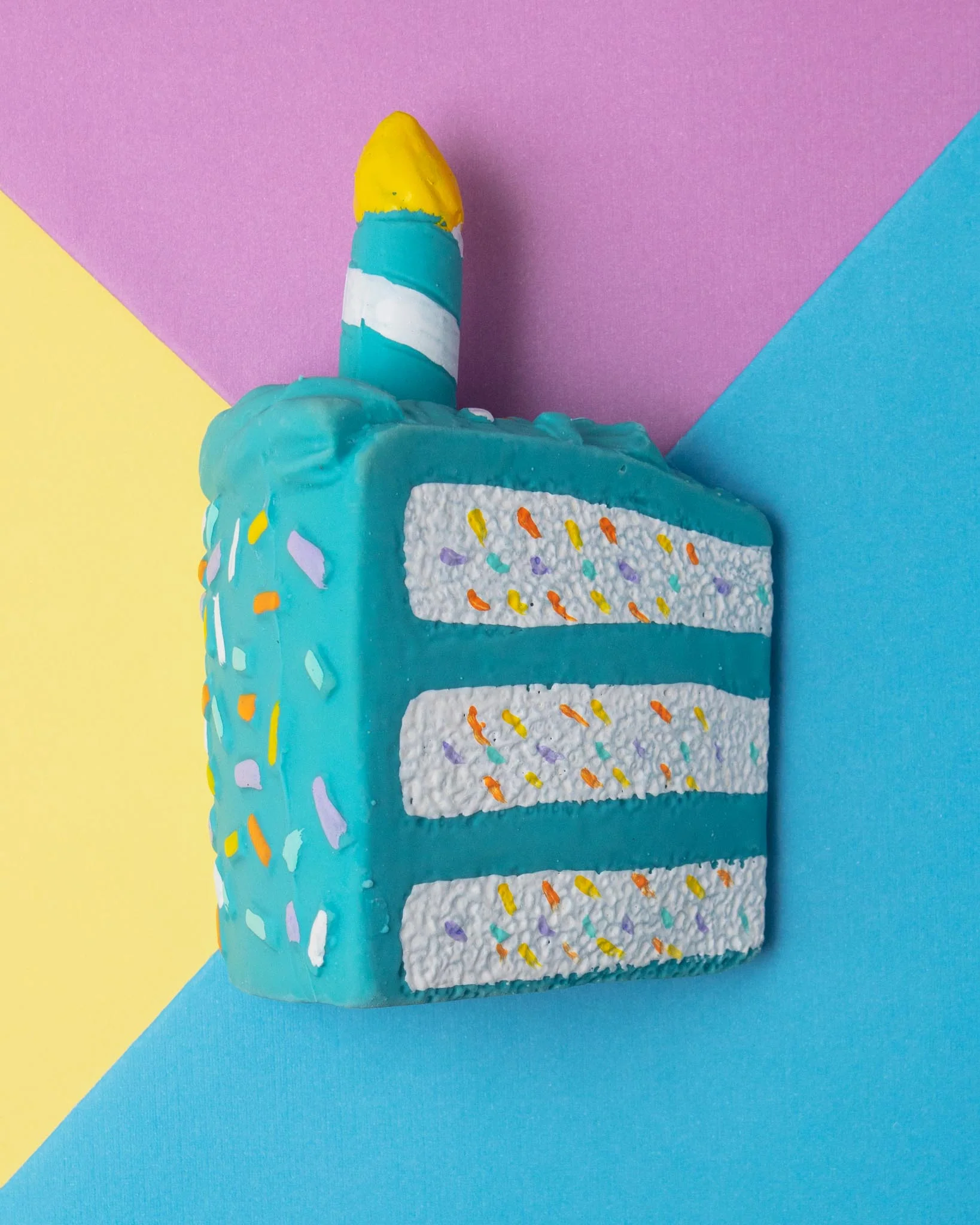 Yappy Birthday! Latex Cake Dog Squeaky Toy - Image 3