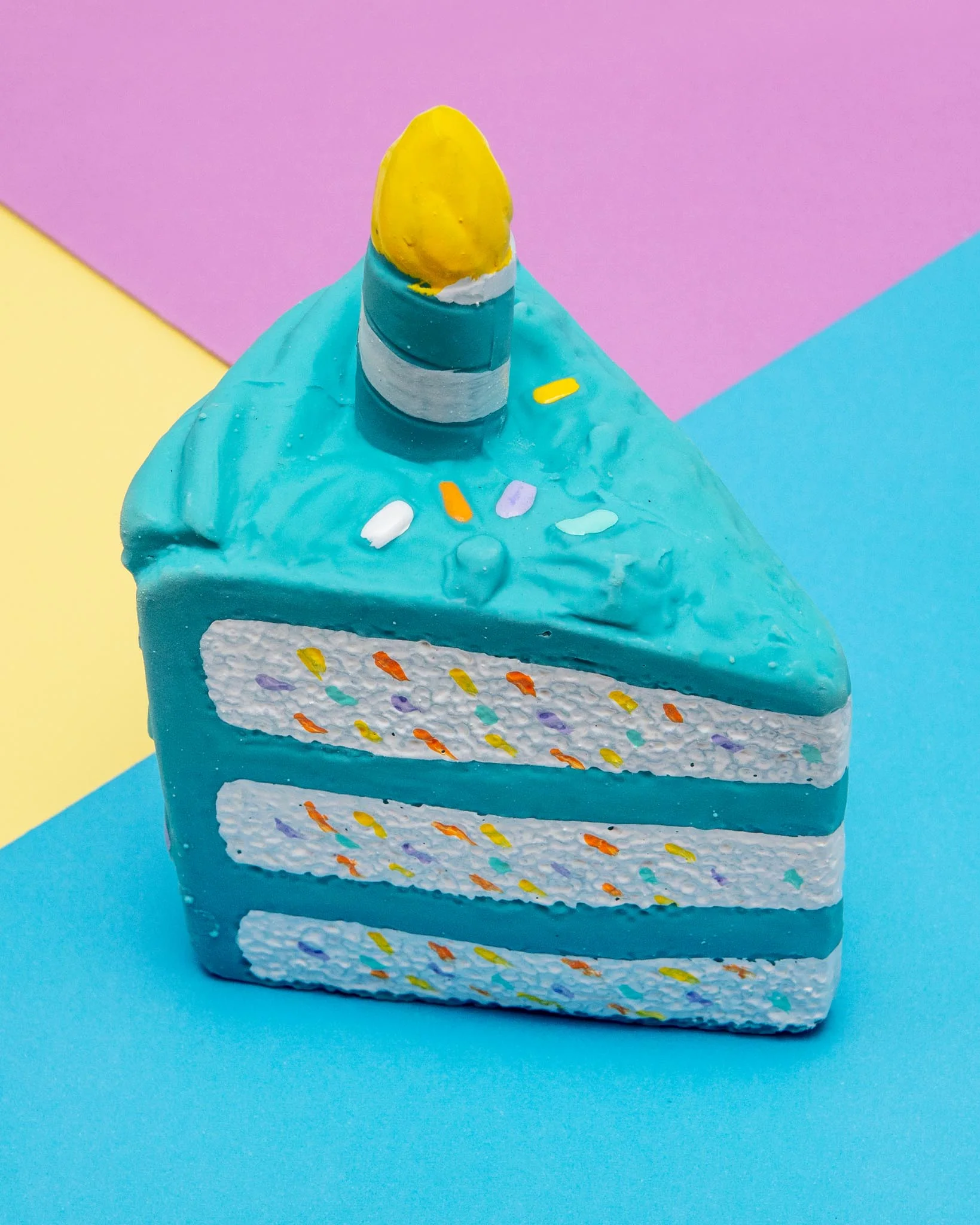 Yappy Birthday! Latex Cake Dog Squeaky Toy - Image 6