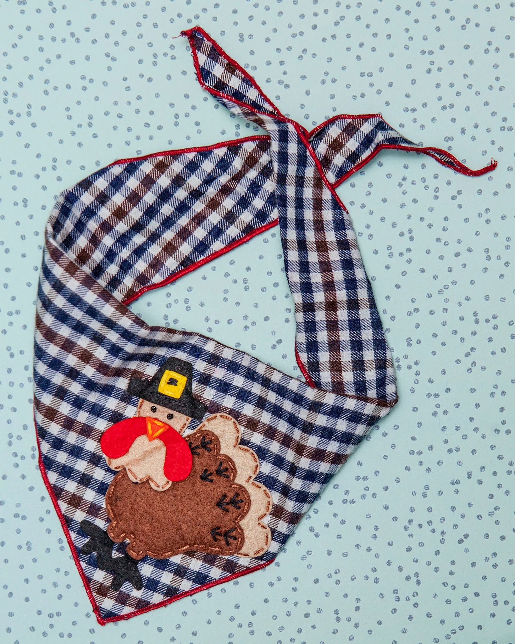 Yappy Turkey Day Thanksgiving Bandana