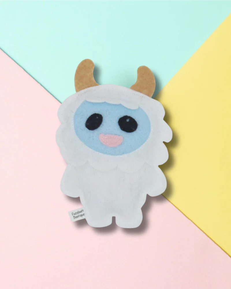 Yeti Felt Catnip Toy (Made in the USA) - Image 2