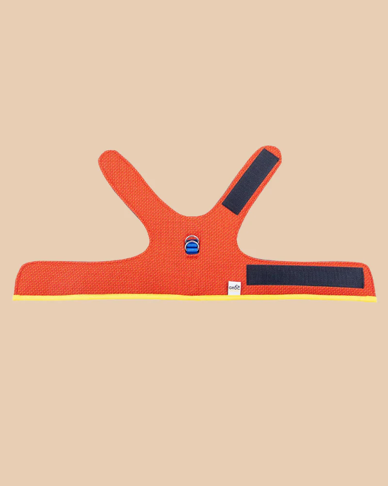 Yuki Mesh Dog Harness in Orange (Made in Spain) (FINAL SALE) - Image 2
