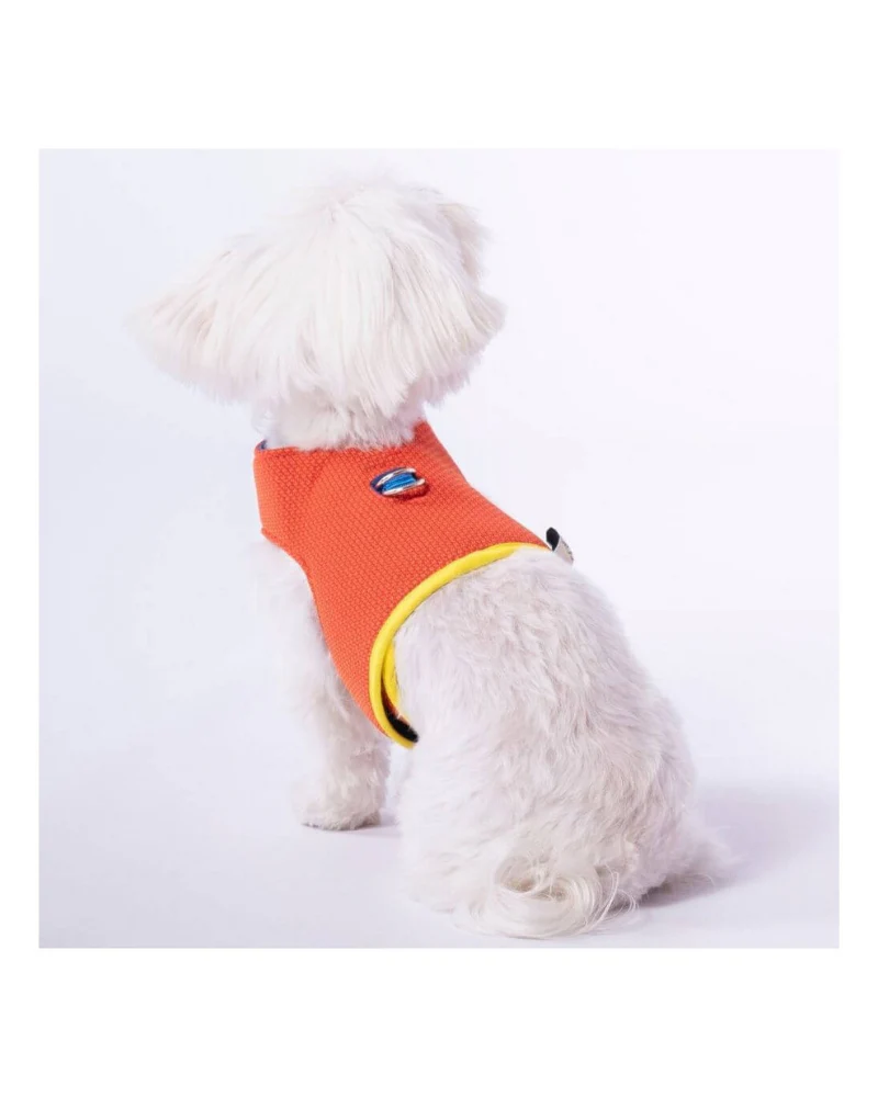 Yuki Mesh Dog Harness in Orange (Made in Spain) (FINAL SALE) - Image 9