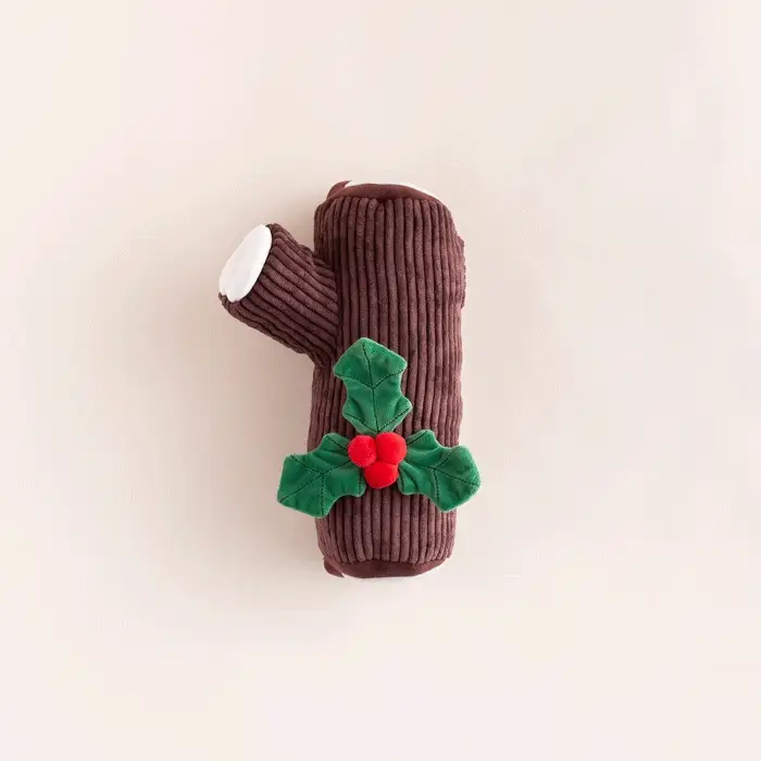 Yule Log Interactive Snuffle Howliday Dog Toy - Image 3