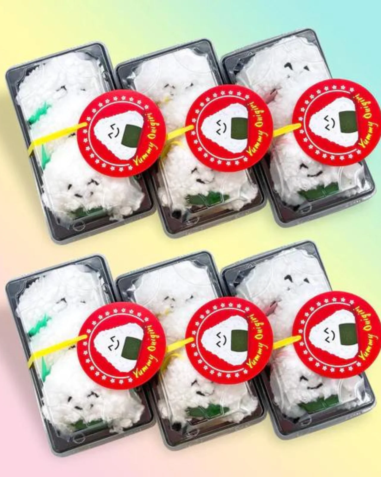 Yummy Catnip Onigiri Cat Toy (Made in the USA) - Image 3