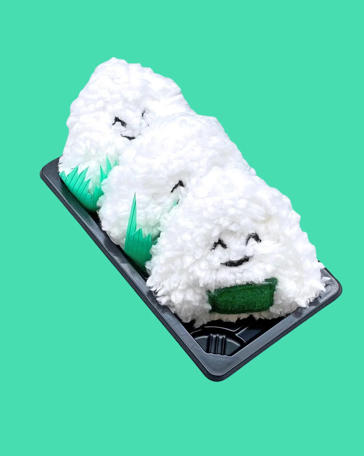 Yummy Catnip Onigiri Cat Toy (Made in the USA) - Image 4