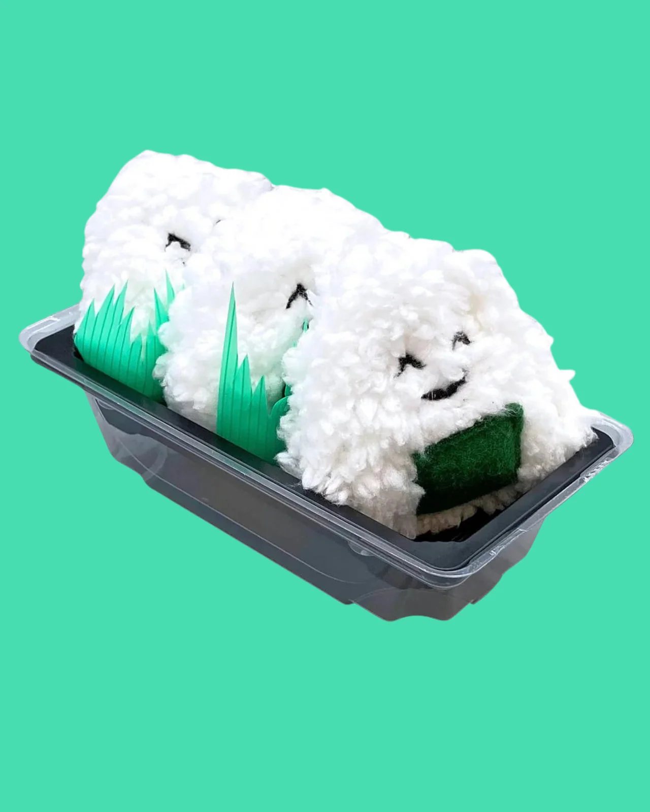 Yummy Catnip Onigiri Cat Toy (Made in the USA) - Image 5