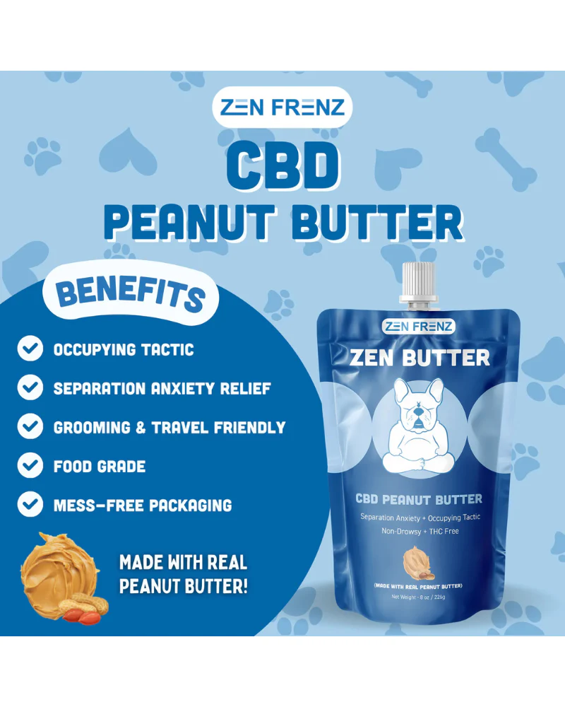 Zen Butter - CBD Pouch (8 oz) (Made in the USA) - Image 5