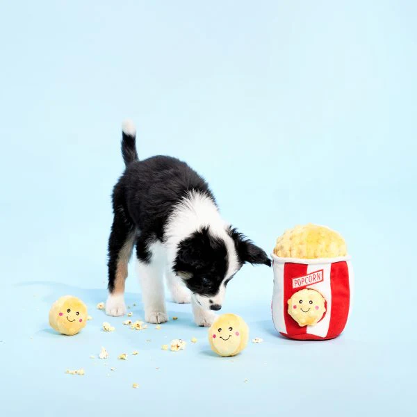 ZIPPY PAWS | Popcorn Interactive Plush Toy - Image 4