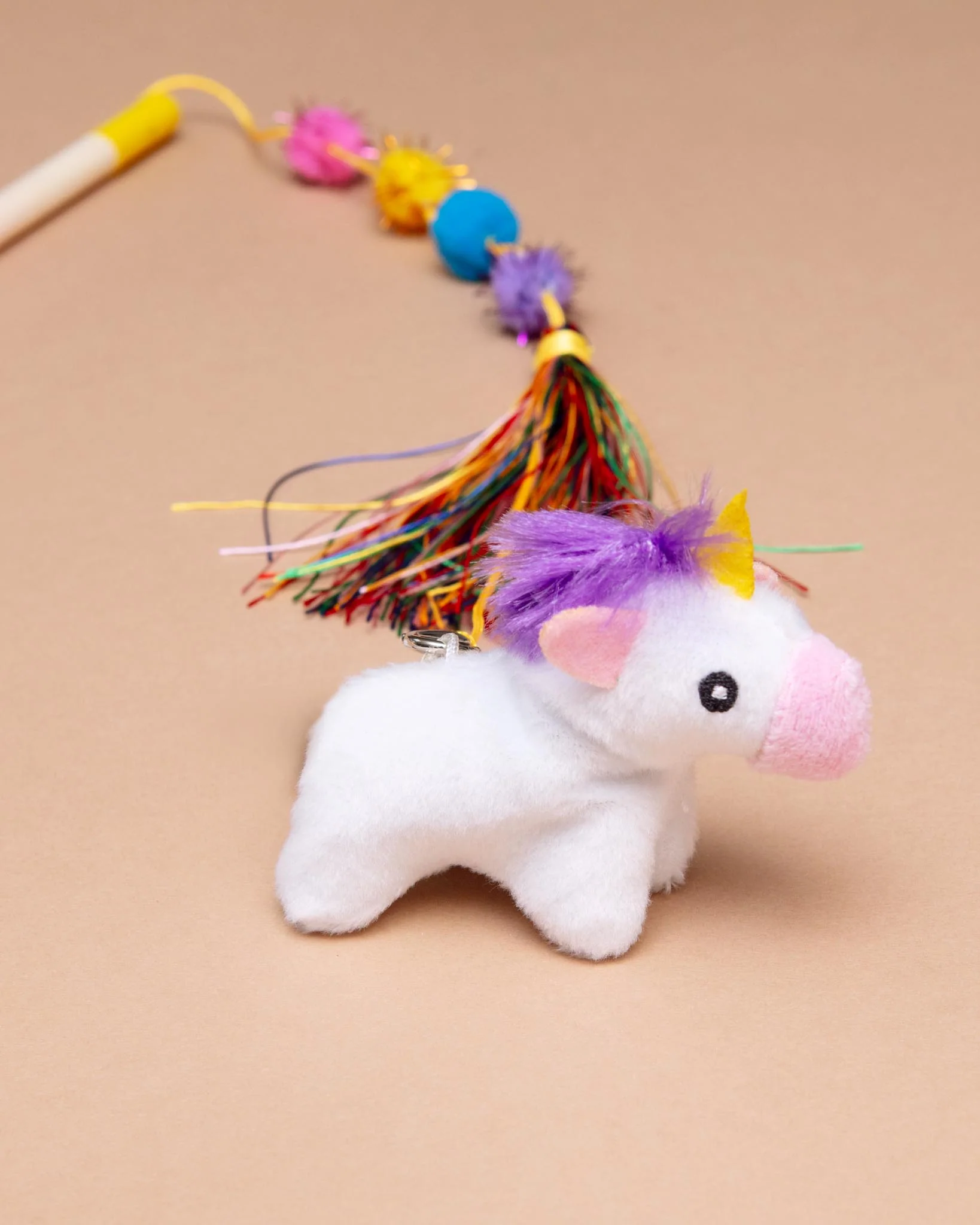 Unicorn Zippystick Cat Toy - Image 2