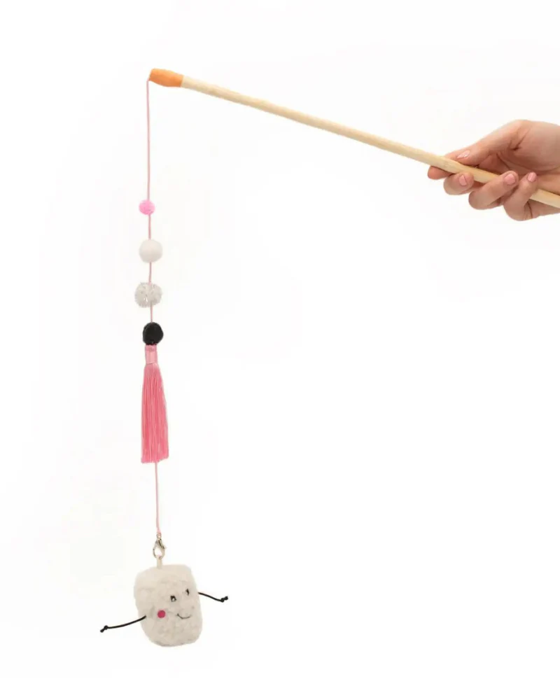 Unicorn Zippystick Cat Toy - Image 3