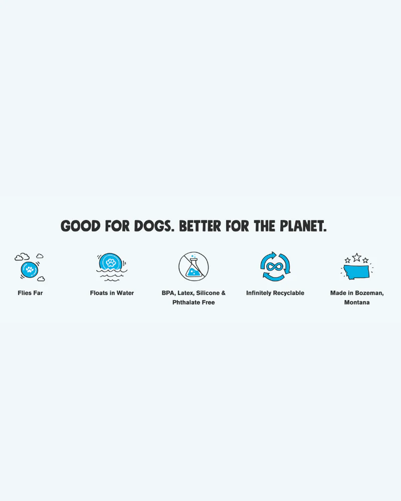 Zisc® High Flying Disc Dog Toy (Made in the USA) - Image 2