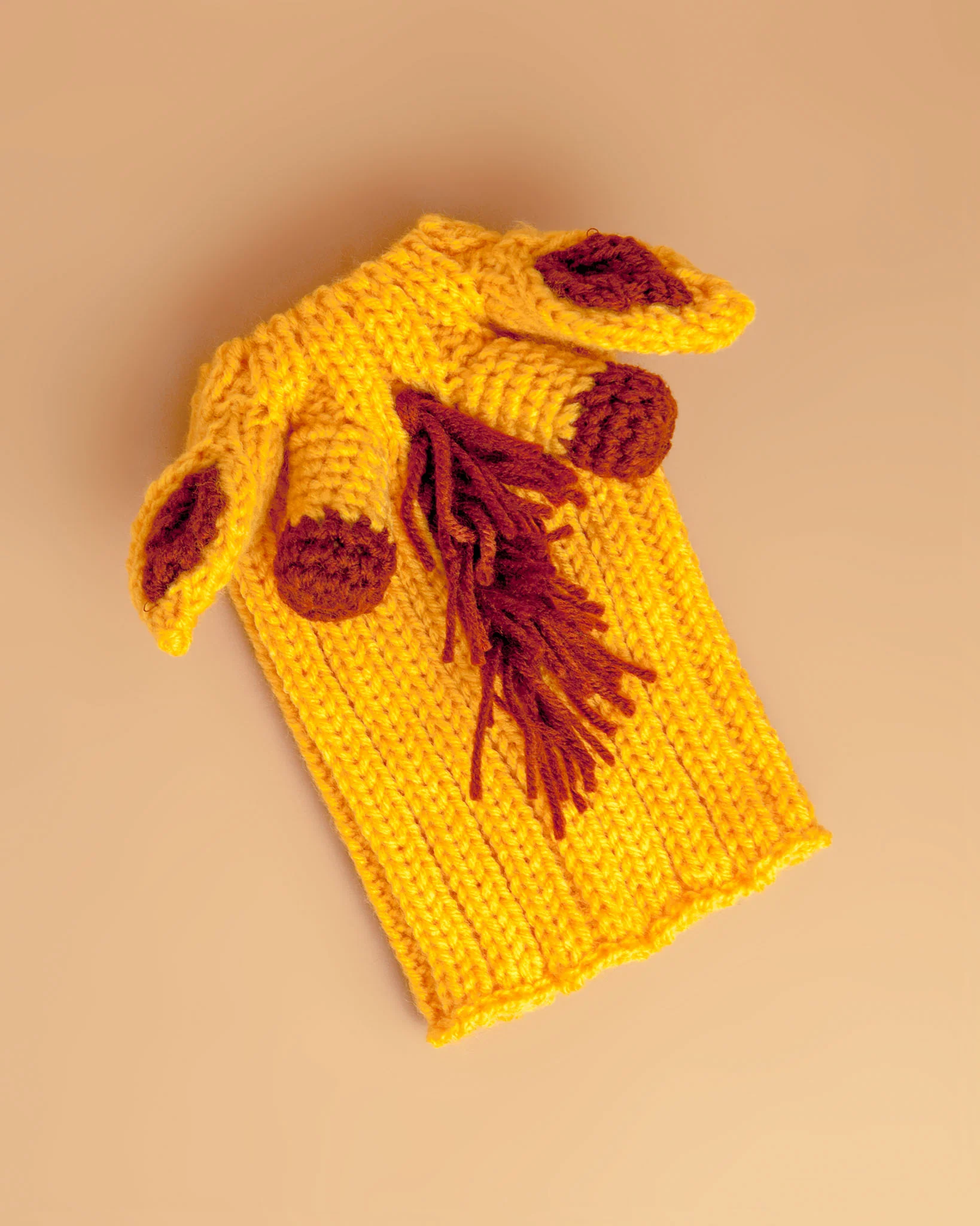 Knit Giraffe Dog Snood (FINAL SALE) - Image 2