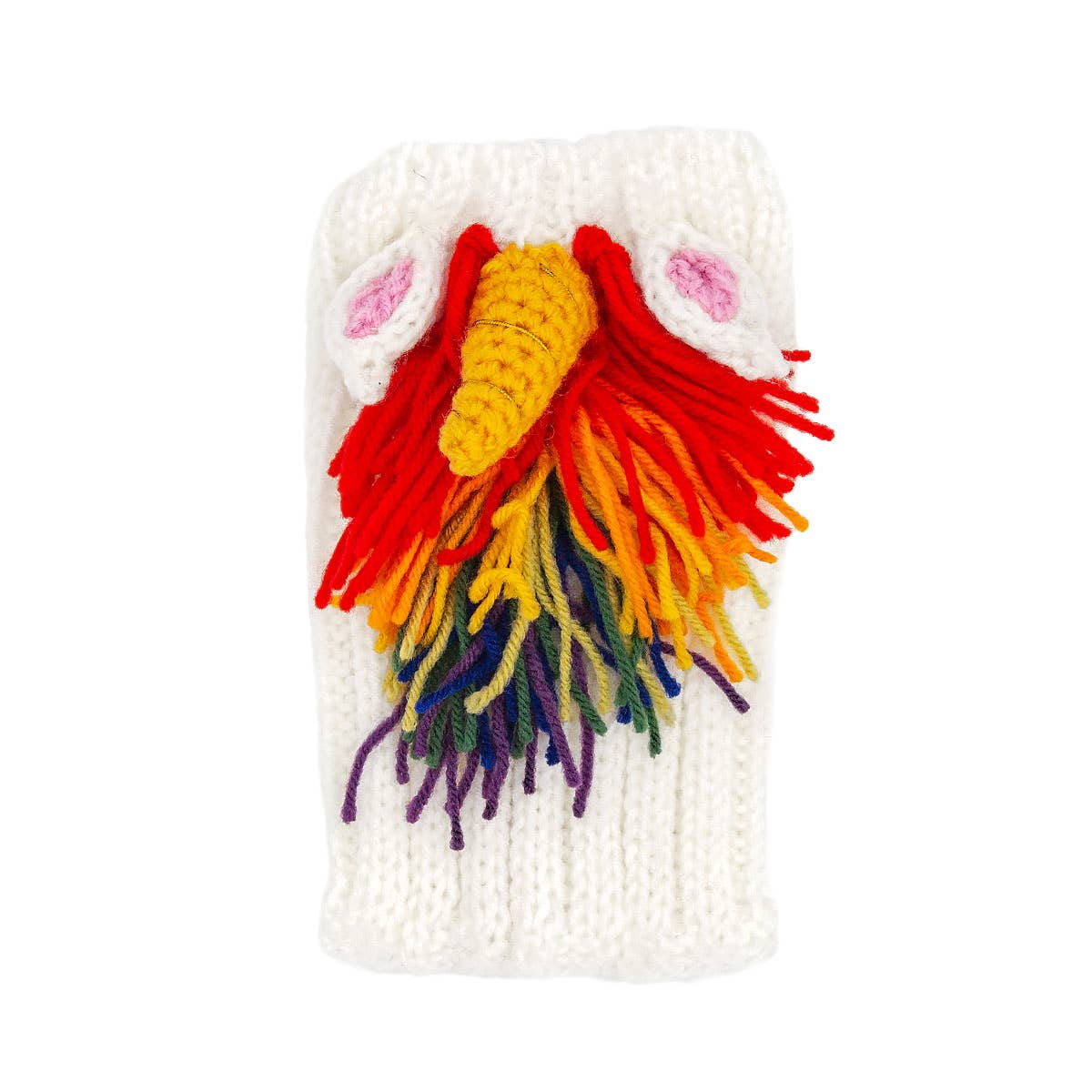 Knit Unicorn Dog Snood - Image 3